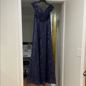 Camille La Vie Sparkling Navy Dress